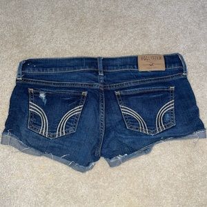 Hollister low rise short shorts